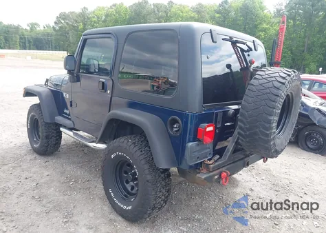 2004 Jeep Wrangler X из США, поврежденный, VIN 1J4FA39SX4P790573